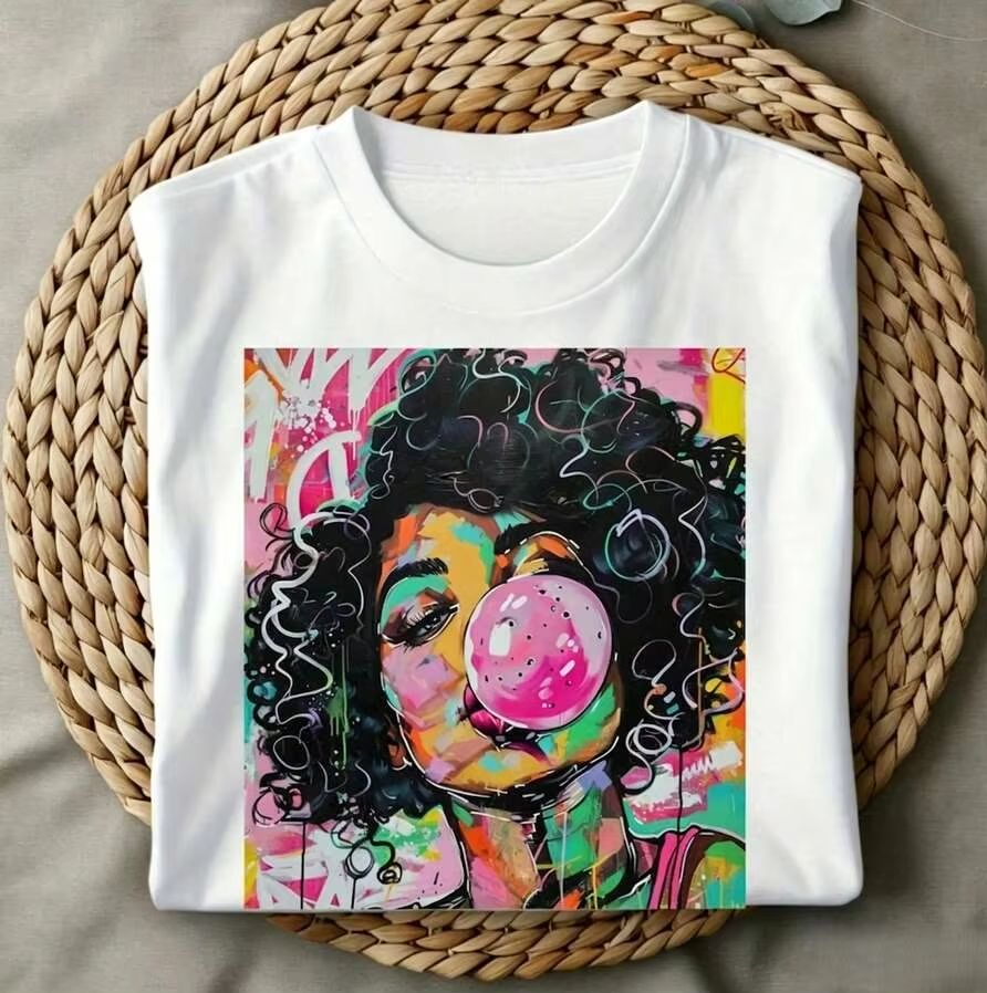 Summer Clothing Trends 2025 Women'S - Funky Weekend Vibes Pop Art Curly