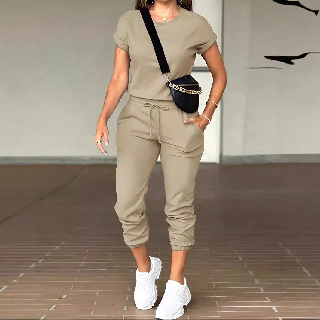 Summer Clothing Work - Pant Set Women Two Piece Sets