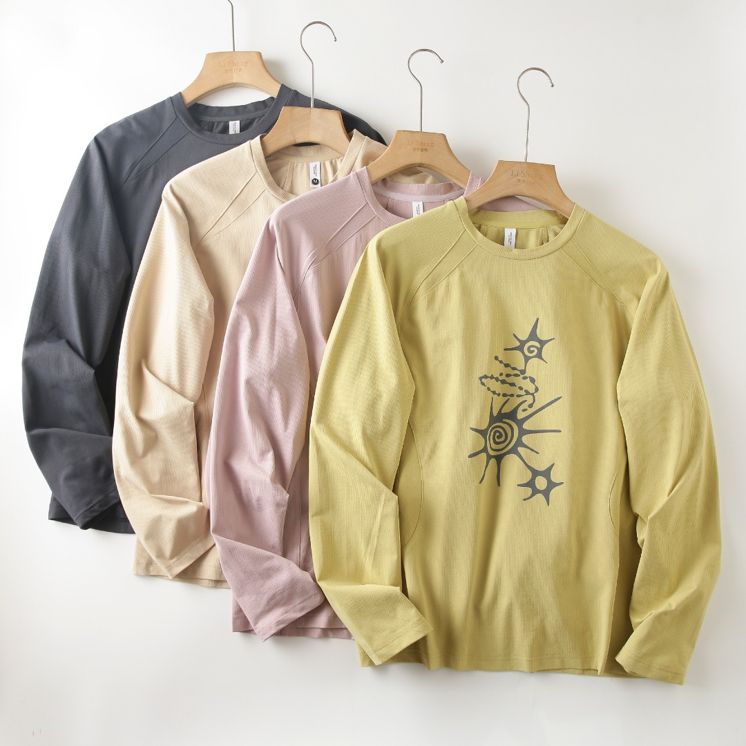 Summer Clothes - Unisex High-Stretch Breathable Long-Sleeve T-Shirt –