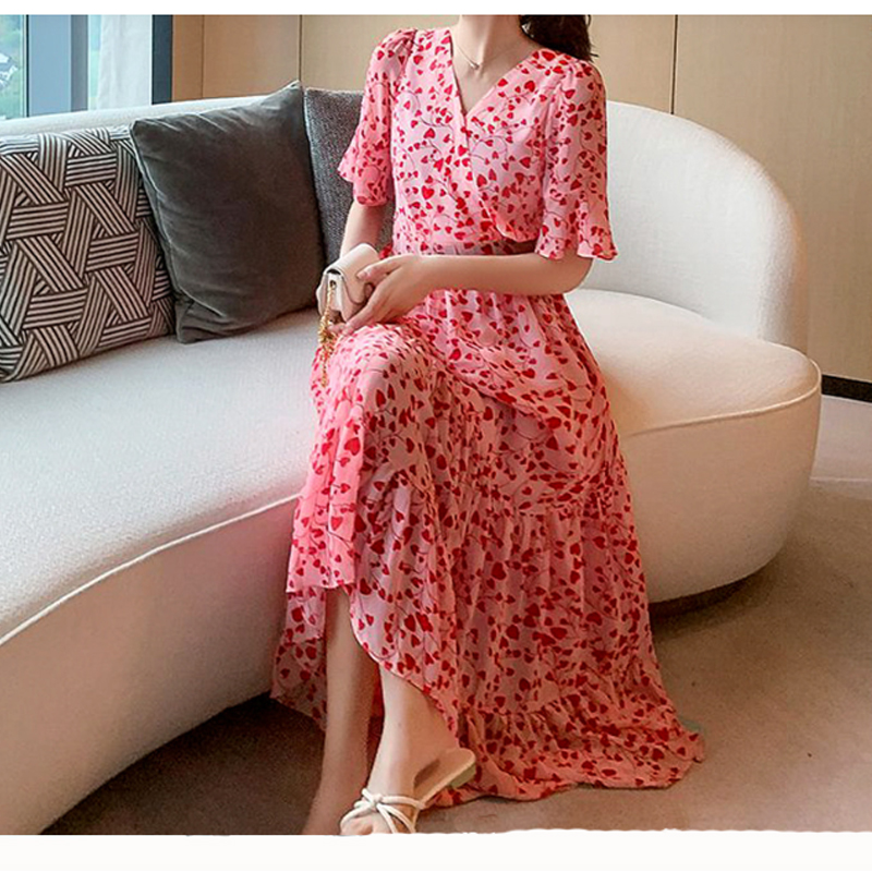 Summer Line Clothing Brand - Summer 2025 Oversized V-Neck Dress for