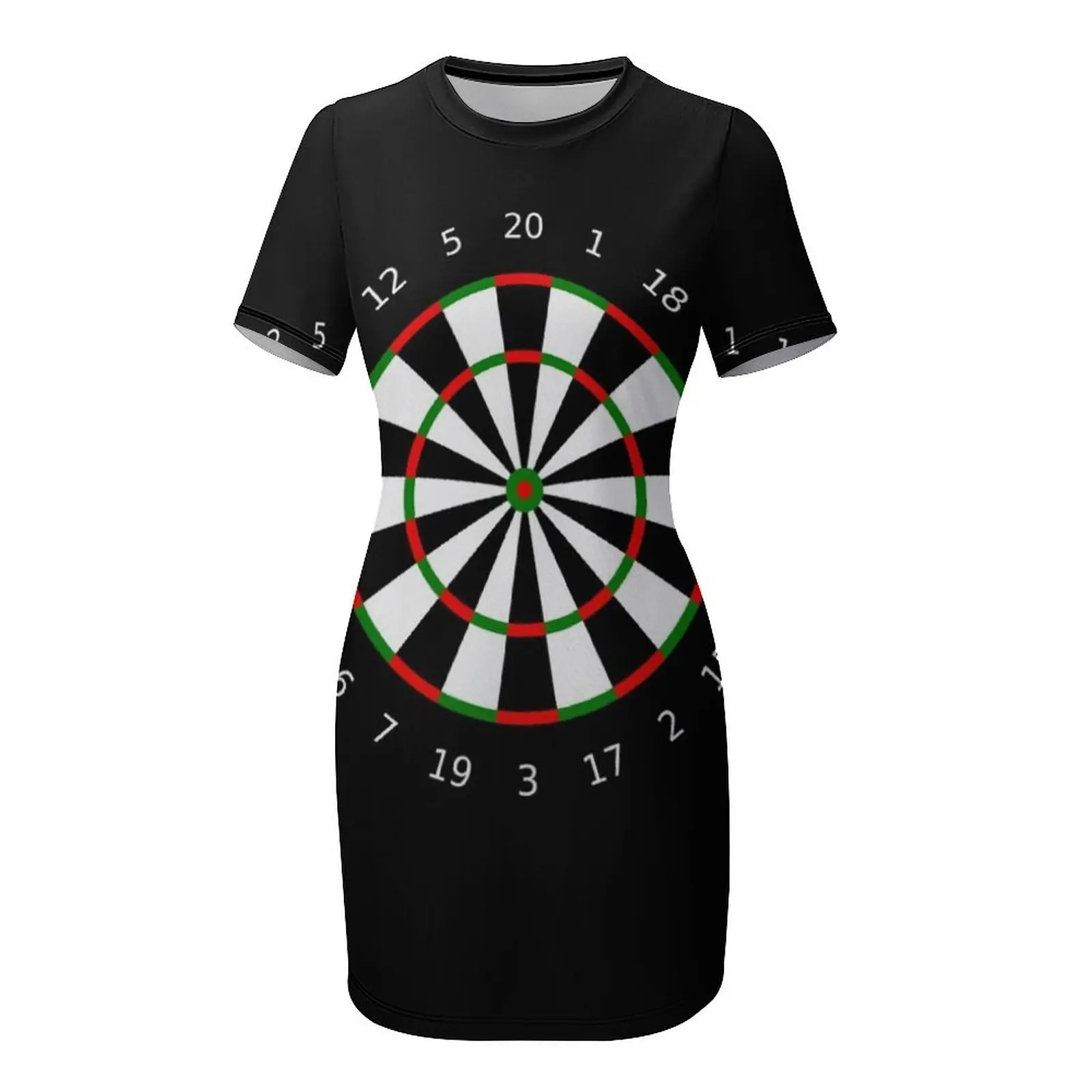 dart board black Short-Sleeved - Summer Clothing Trends 2025 Women'S recension och pris