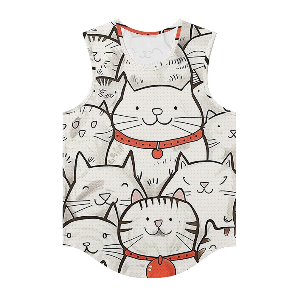 Men Vests Trendy Kawaii Lucky  - Summer Clothing Essentials Men recension och pris
