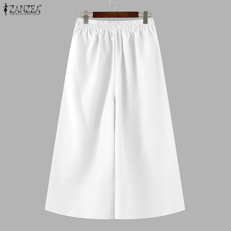 ZANZEA Plus Size 5XL Women Wid - Summer Clothing Work recension och pris