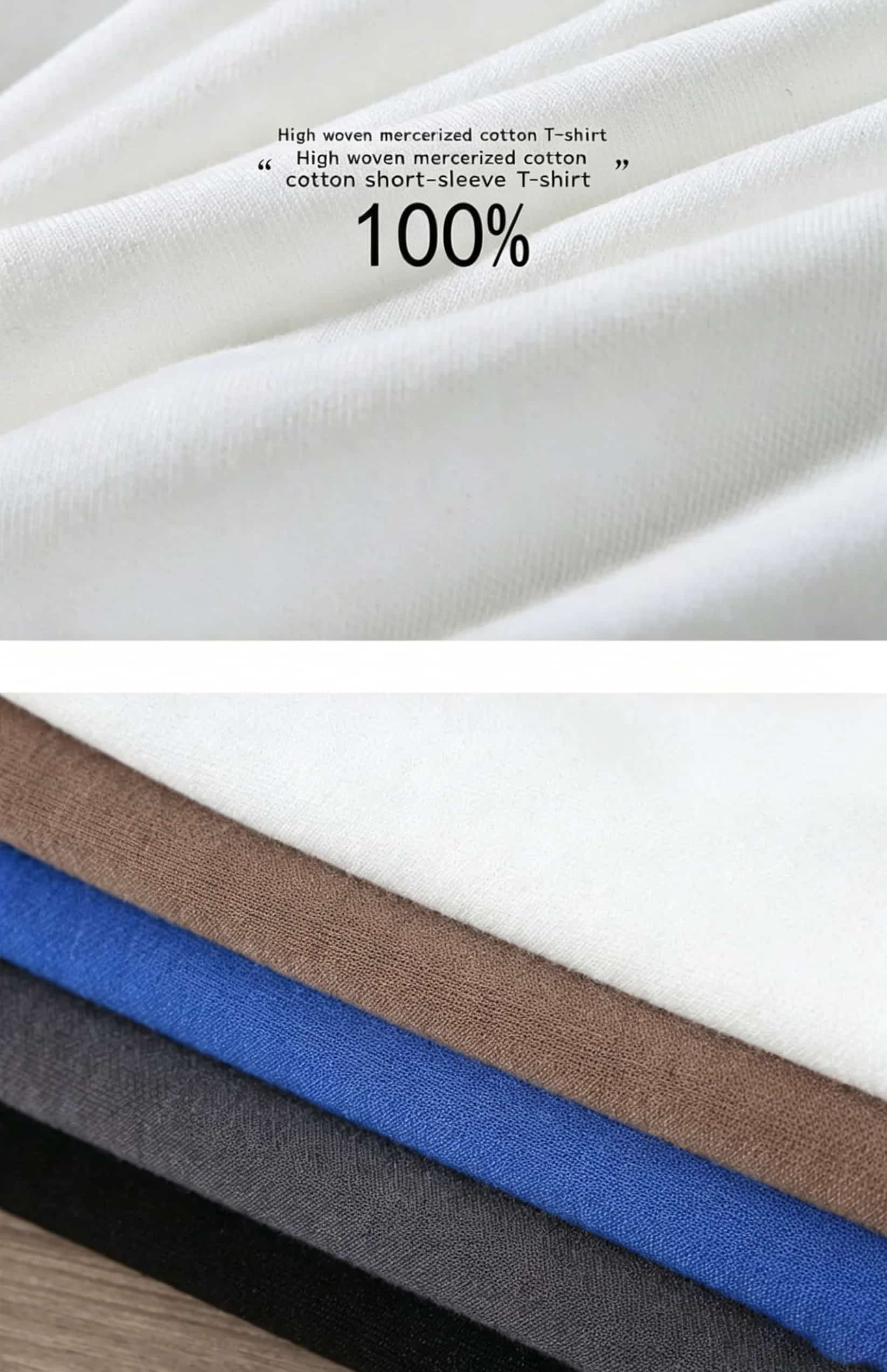 Men's round-neck cotton T-shir - Summer Clothing Label recension och pris