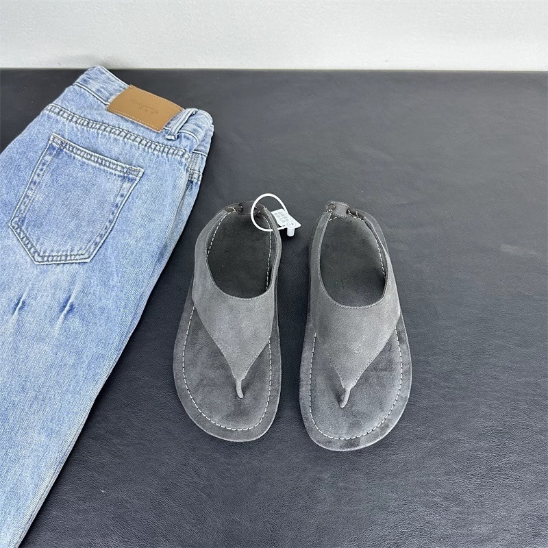 Korean Minimalist Suede Slingb - Summer Clothing Korea recension och pris