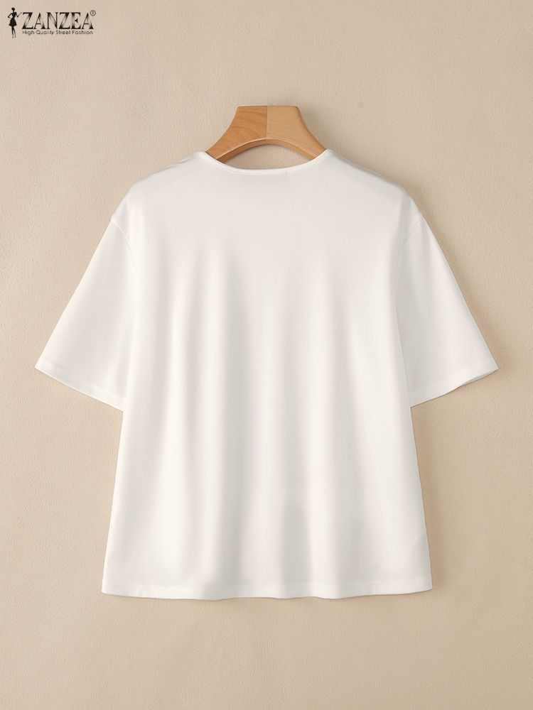 2025 ZANZEA Stylish Summer Blo - Summer Clothing Work recension och pris