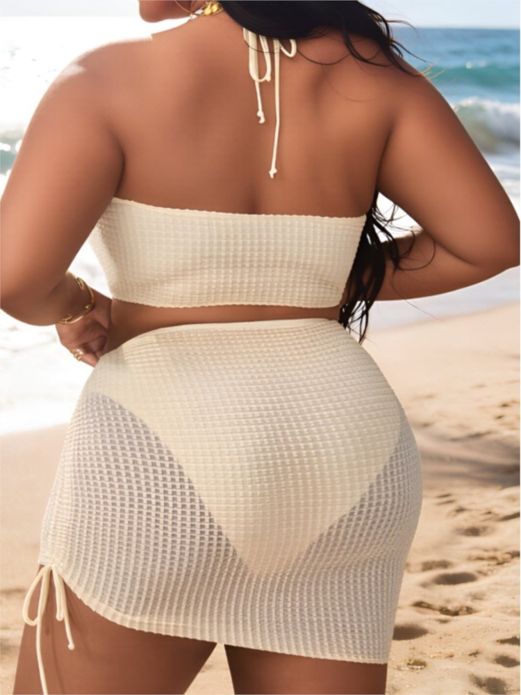 L-4XL Plus Size High Waist Bik - Bikini Set Push Up recension och pris