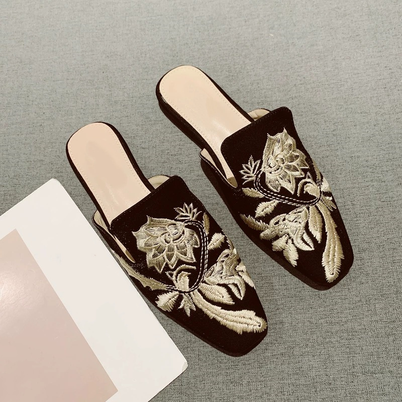 2026 New Womens Shoe Retro Emb - Summer Clothing Korea recension och pris