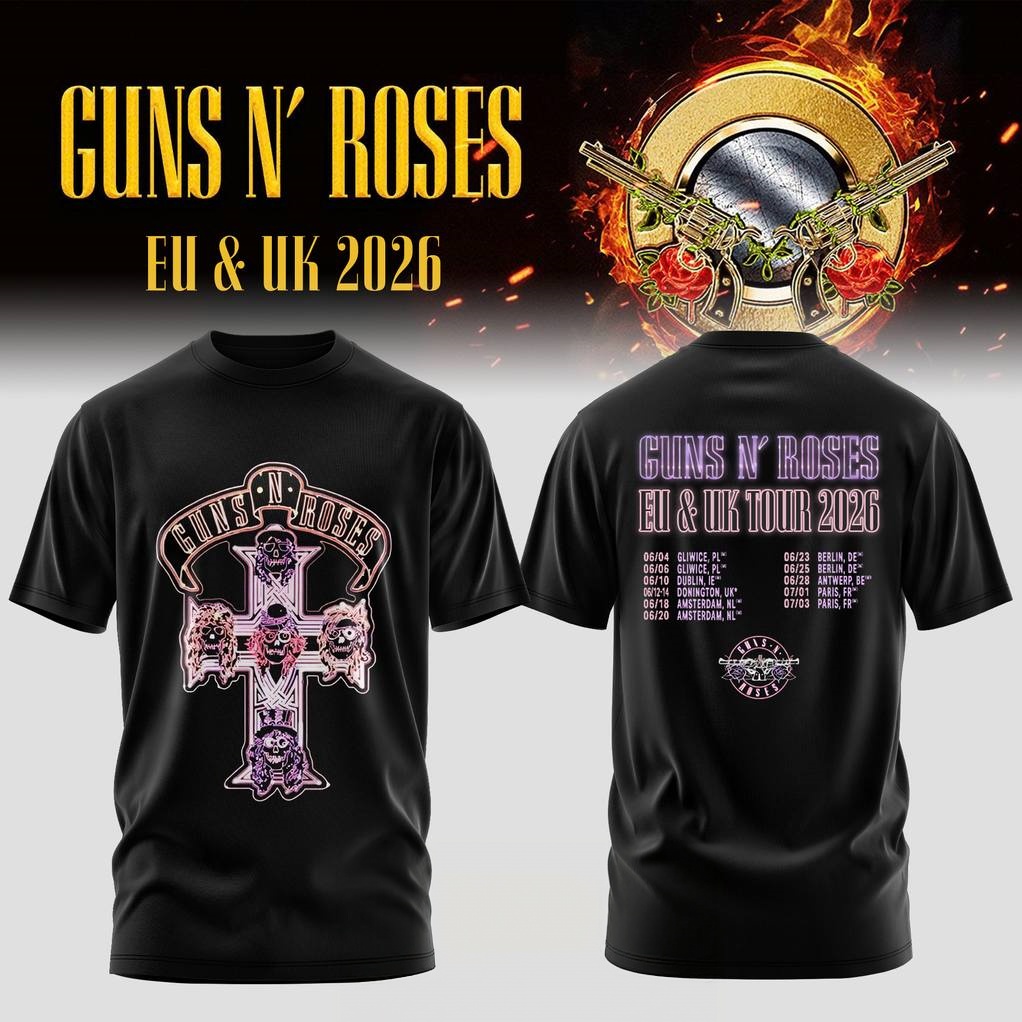 Guns N Roses EU & UK TOUR 2026 - Womens Summer Clothing Uk recension och pris