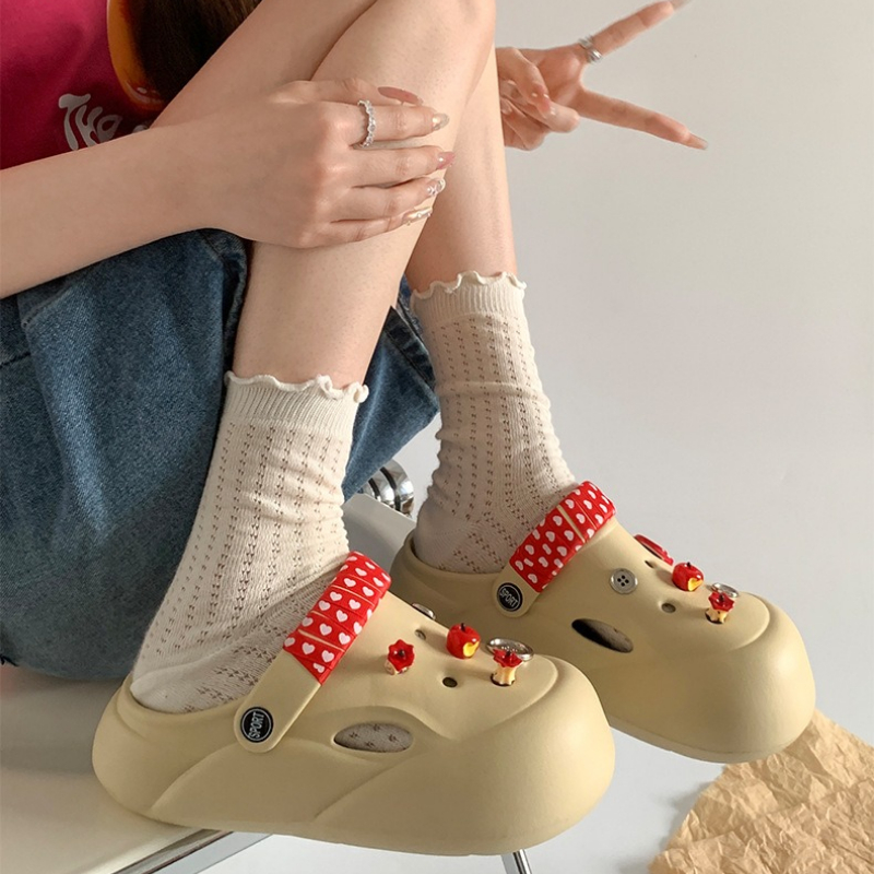Women Fashion Clogs Indoor Str - Summer Clothing Korea recension och pris