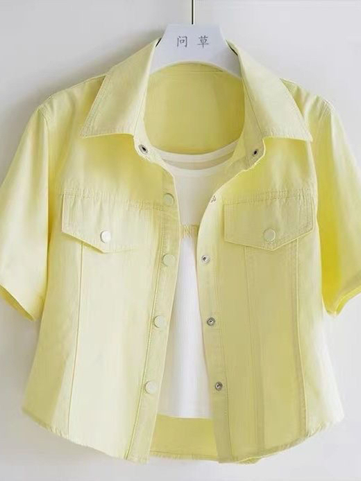 Korean Style Summer Short Slee - Summer Clothing Work recension och pris