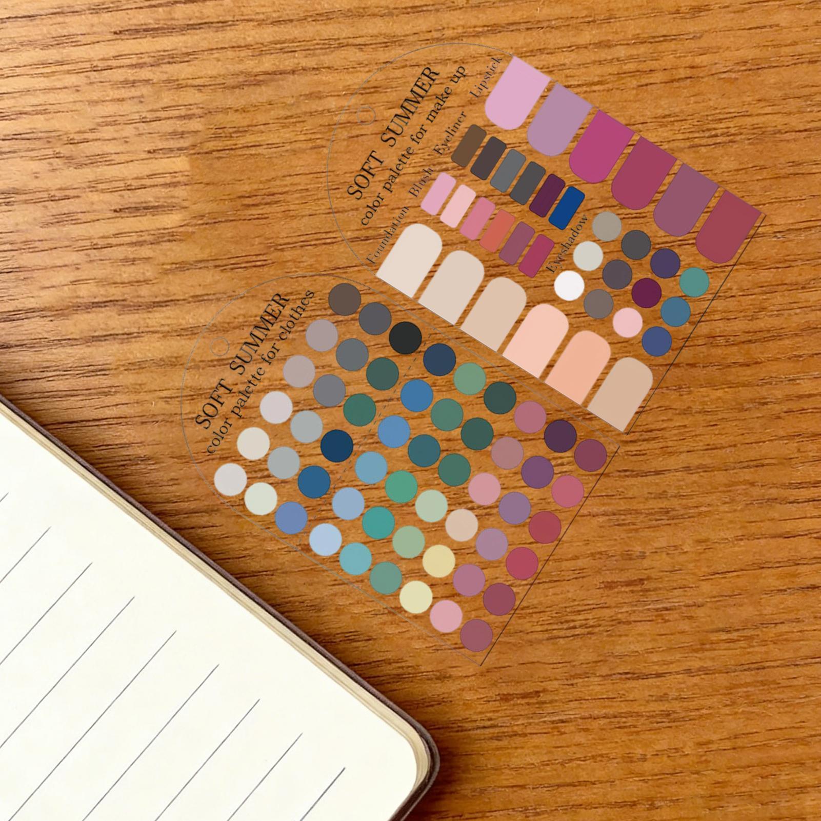 Soft Summer Color Palette Card - Summer Clothing Guide recension och pris