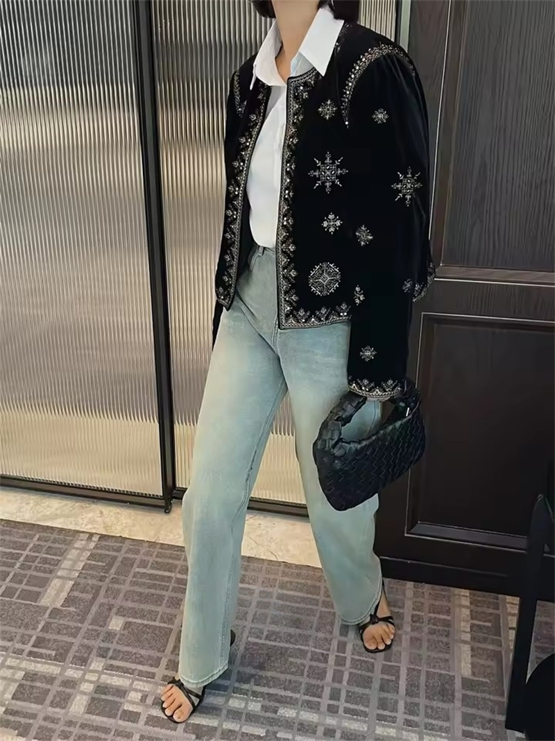 Fashion Embroidered Black Jack - Crew Clothing Summer Jacket recension och pris