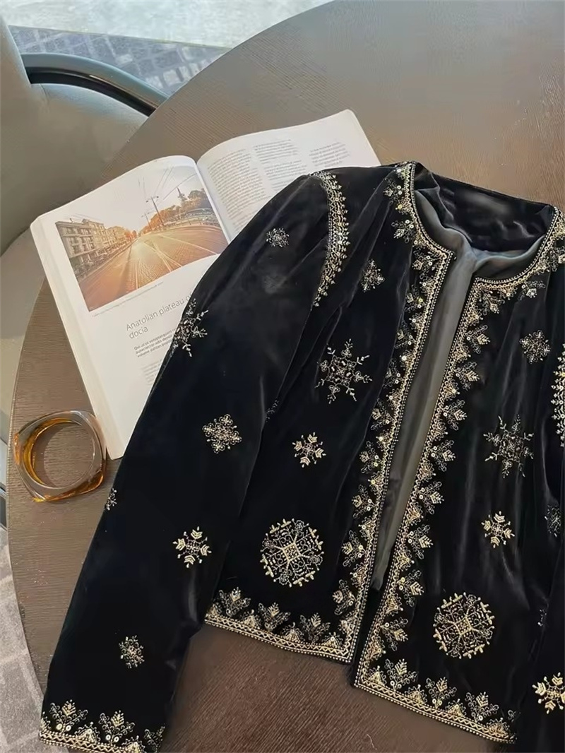 Fashion Embroidered Black Jack - Crew Clothing Summer Jacket recension och pris