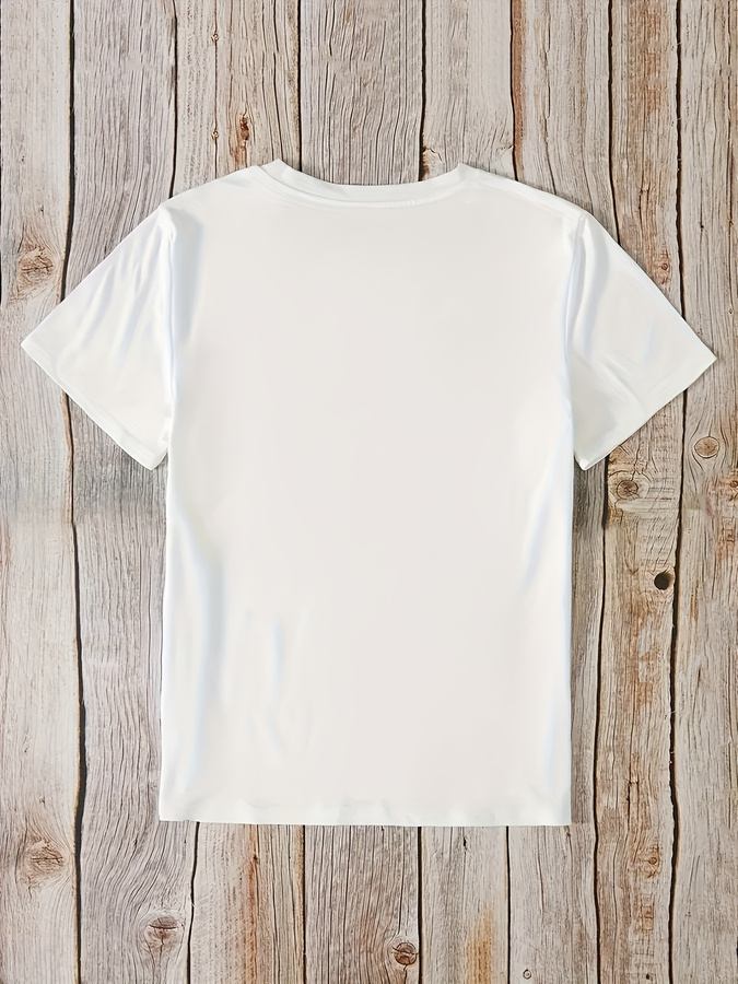 Cartoon Donut Print T-shirt, S - Summer Clothing Trends 2025 Women'S recension och pris