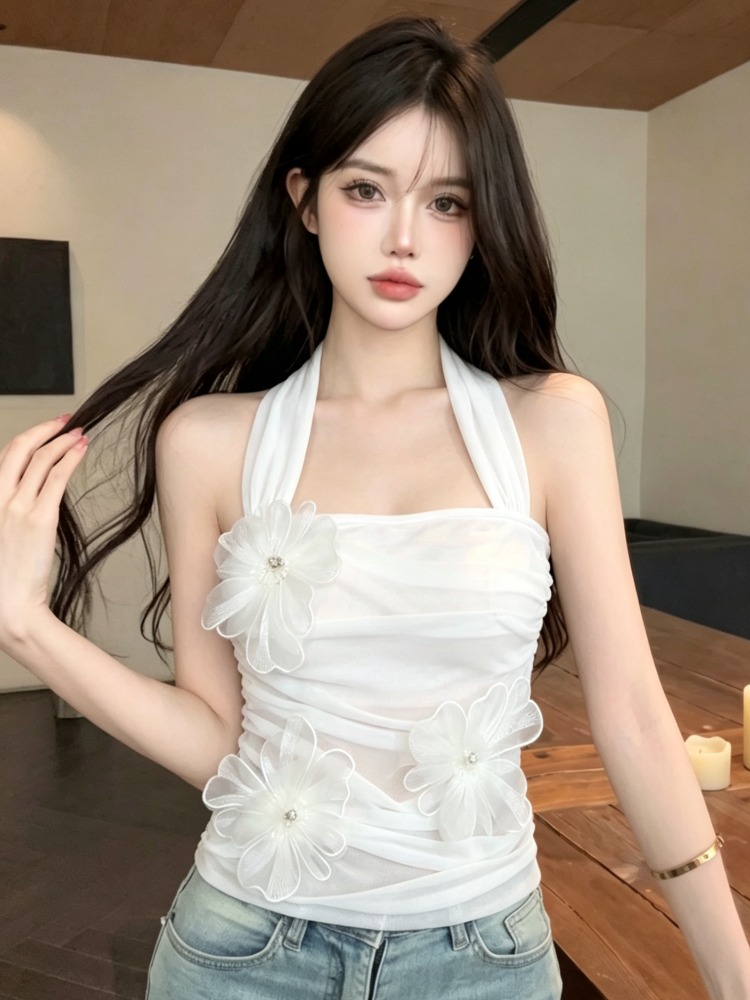 Korean Style Heavy Work 3D Flo - Summer Clothing Work recension och pris
