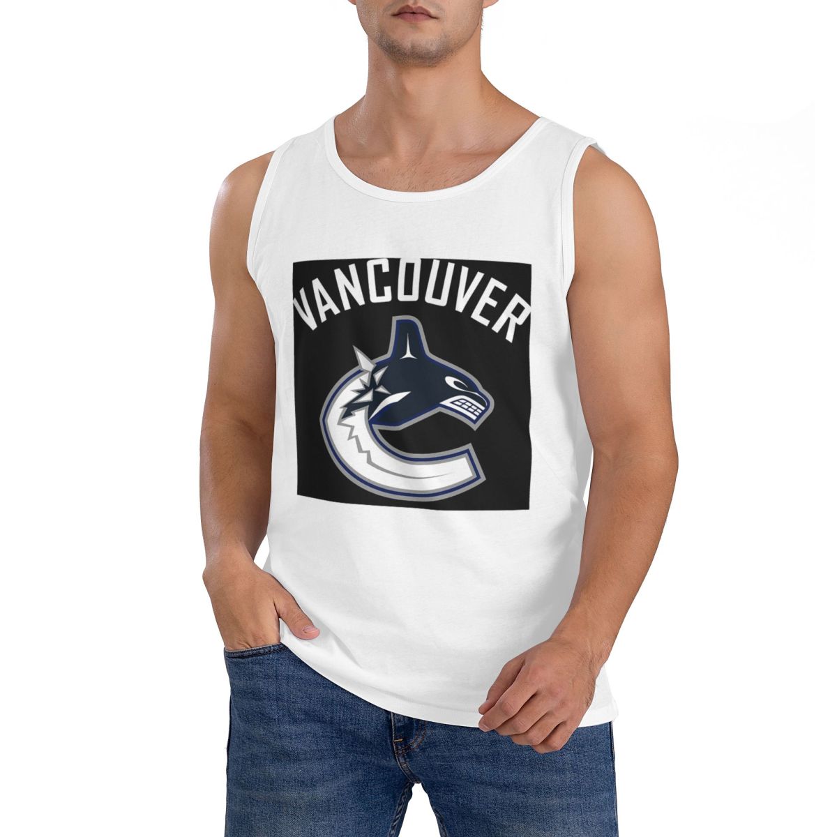 100% Cotton Vancouver Hockey C - Summer Clothing Essentials Men recension och pris