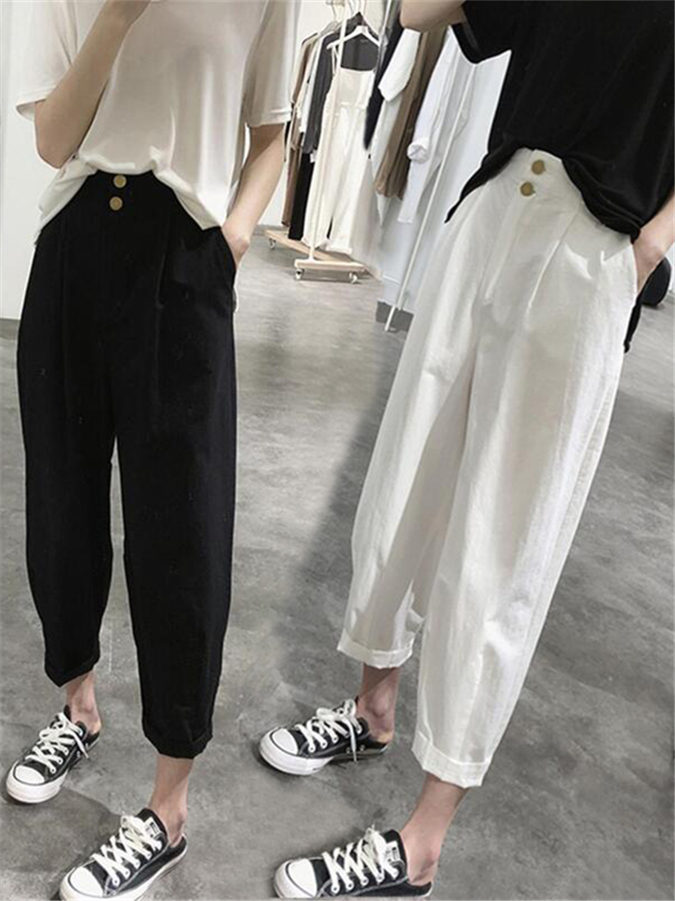 High Waist Slimming Casual Har - Summer Clothing Label recension och pris