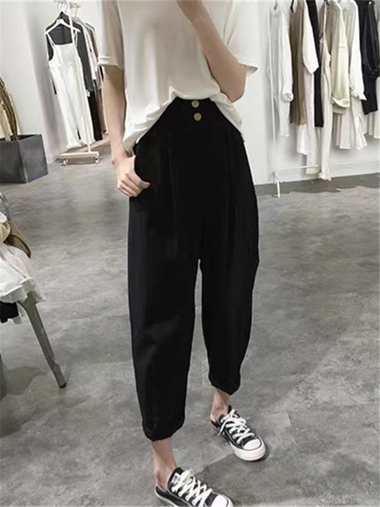 High Waist Slimming Casual Har - Summer Clothing Label recension och pris