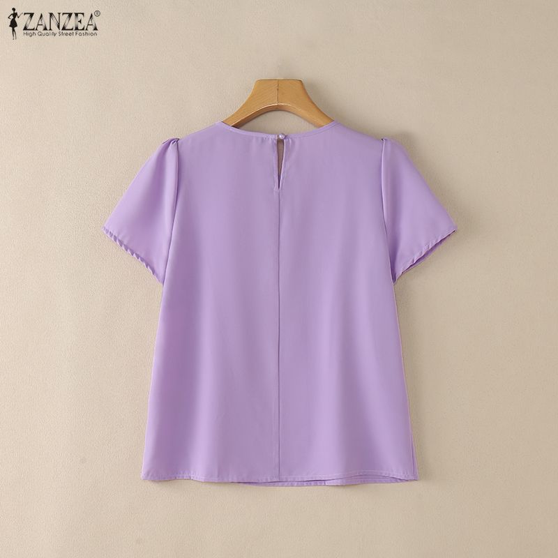 2026 Summer Blouse ZANZEA Wome - Summer Clothing Work recension och pris