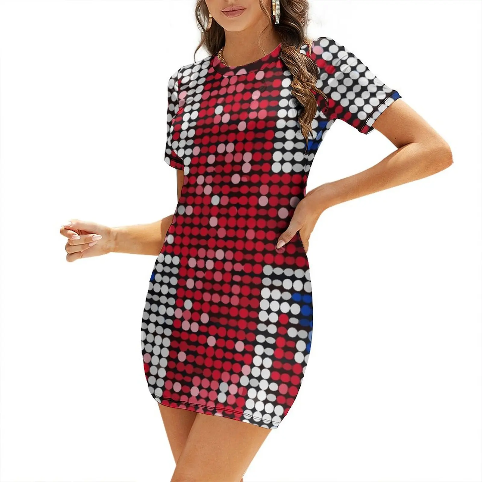 Union Jack Flag UK Sequin Shor - Womens Summer Clothing Uk recension och pris