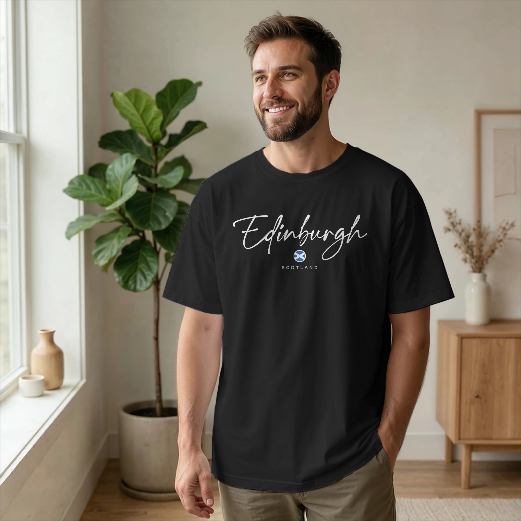 Men Edinburgh Scotland United  - Summer Clothing Edinburgh recension och pris